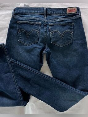 Levi’s 524 Too Super Low Dark Jeans 9 M 29 / 32 Red Tab